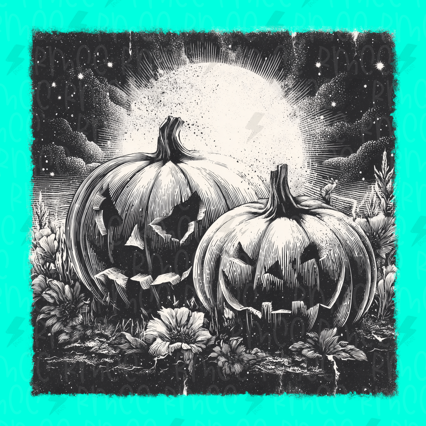 Pumpkins | PNG | Vintage Halloween