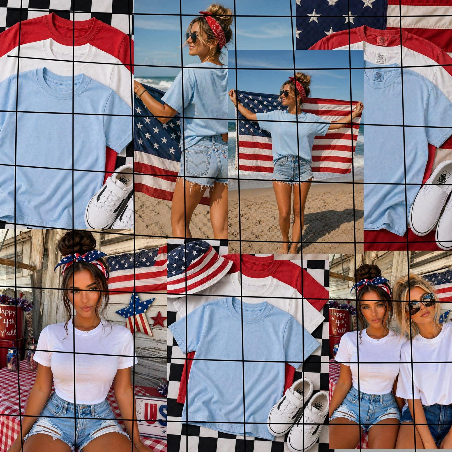 NO CODES! american chaos collab | LJD x RDD x RMCC