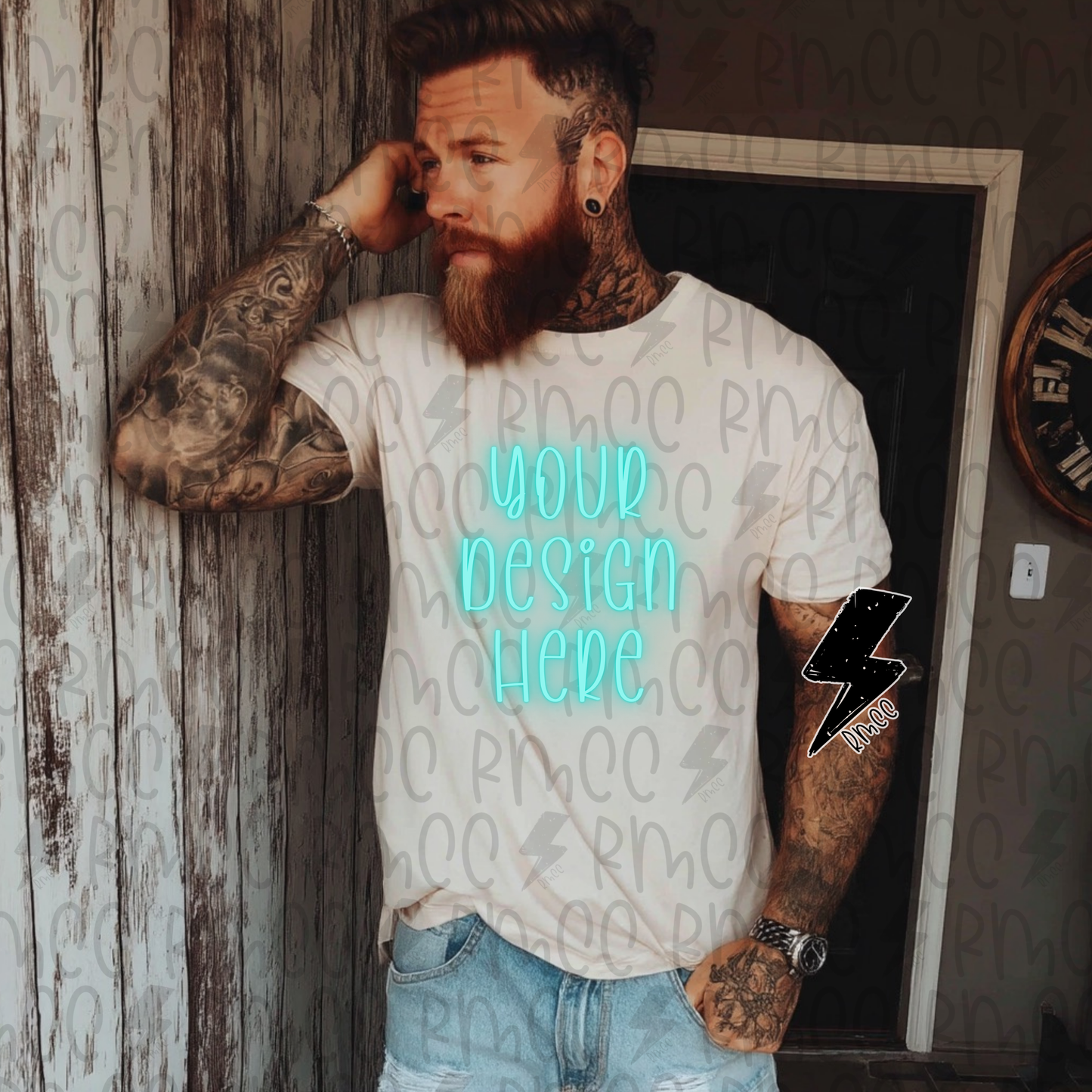 Mock Up | White T-shirt | Men’s