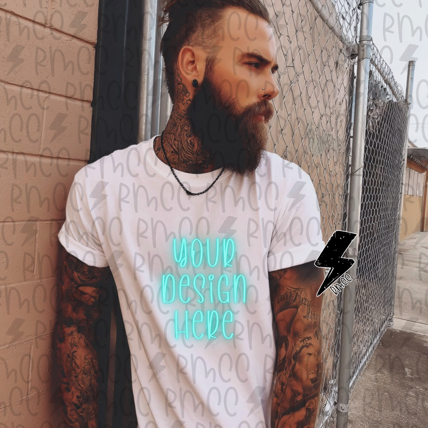 Mock Up | White T-shirt | Men’s