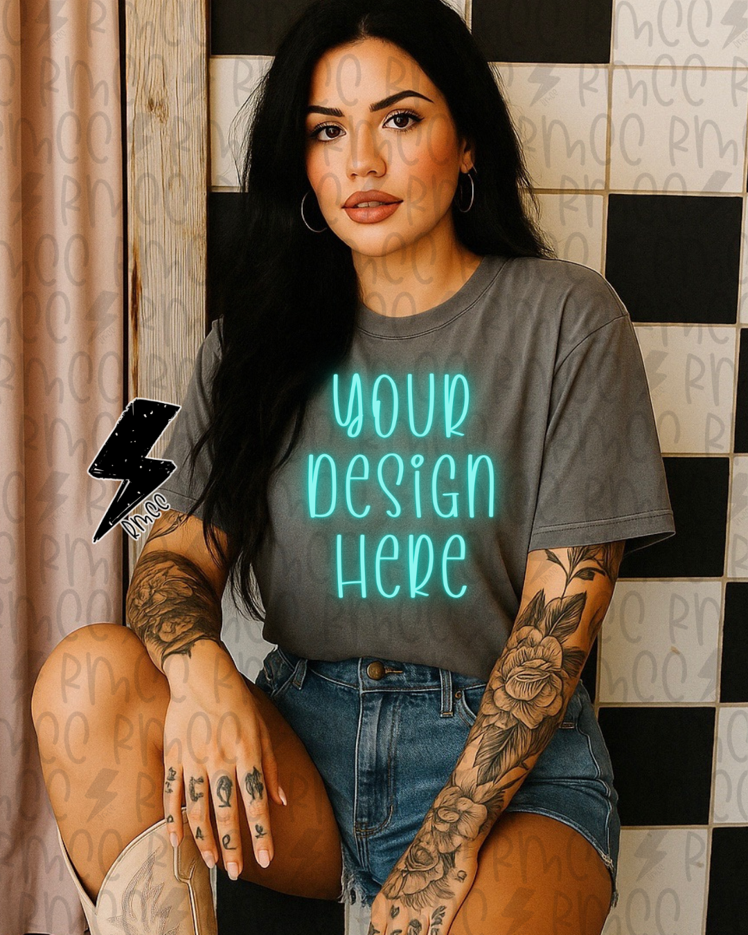 Mock Up | Gray T-shirt