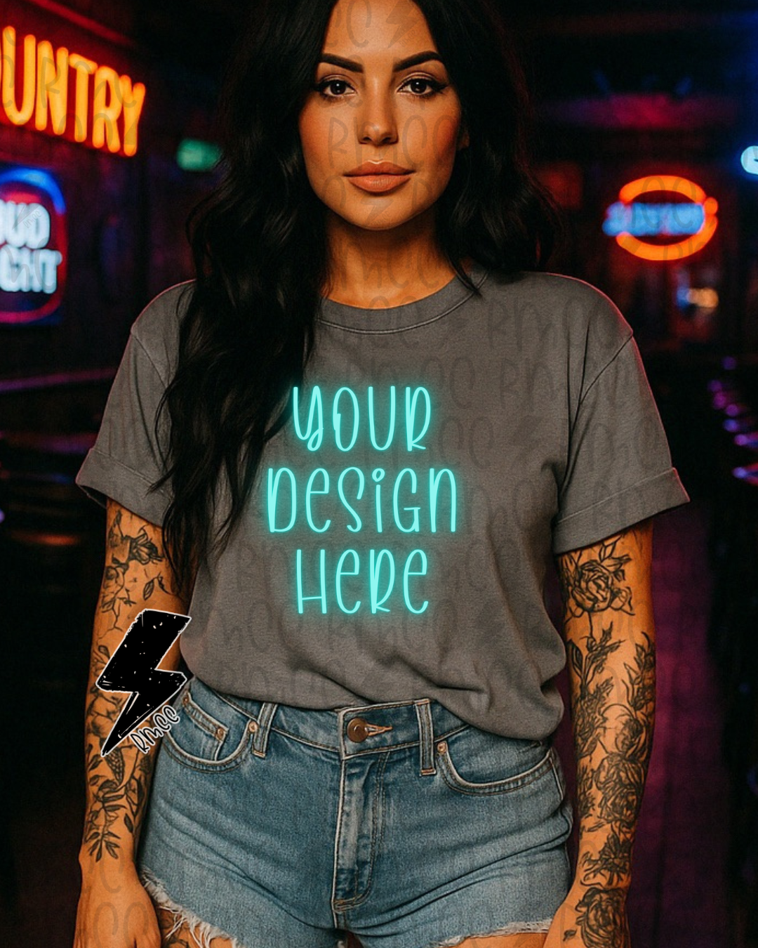 Mock Up | Gray T-shirt