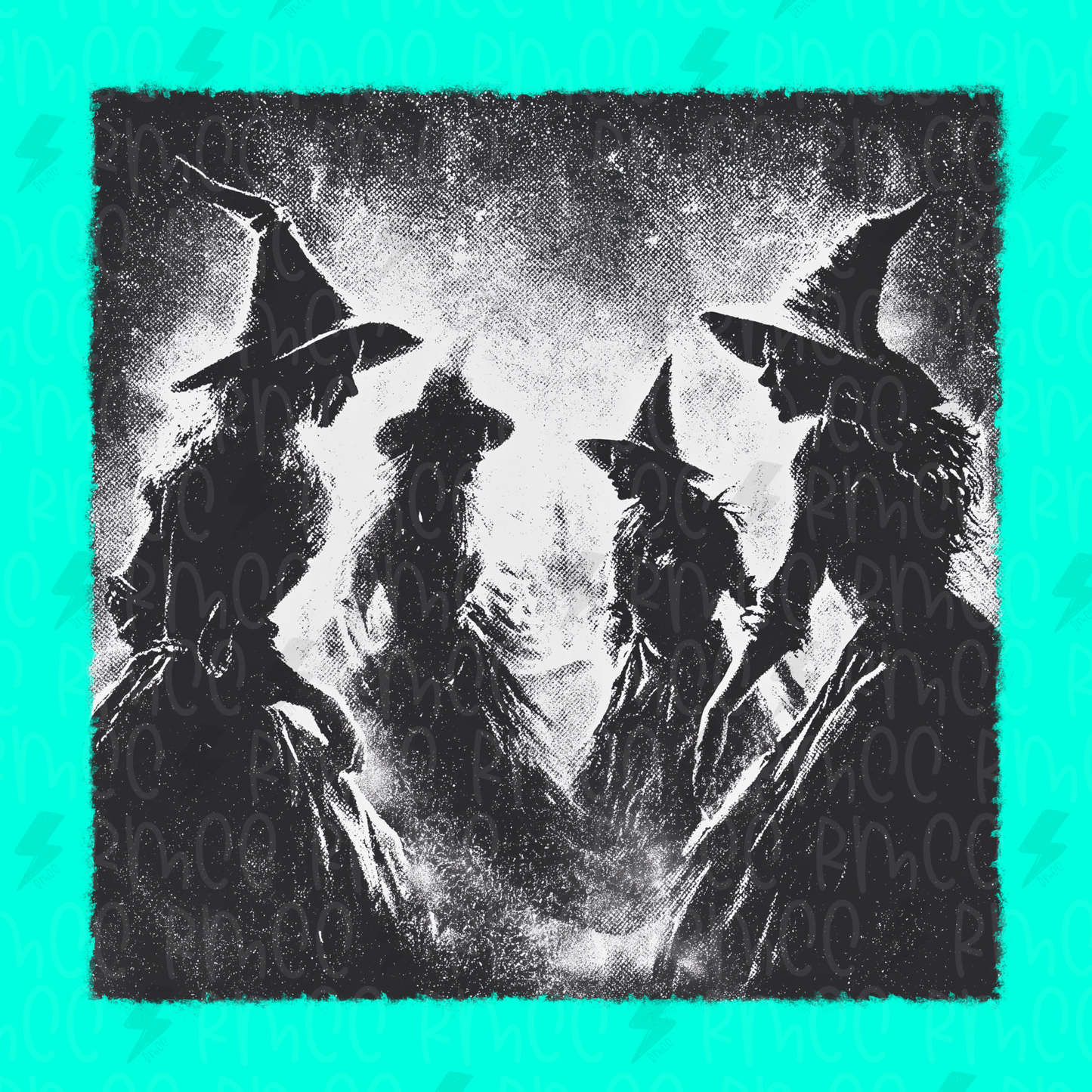 Witches | PNG | Vintage Halloween