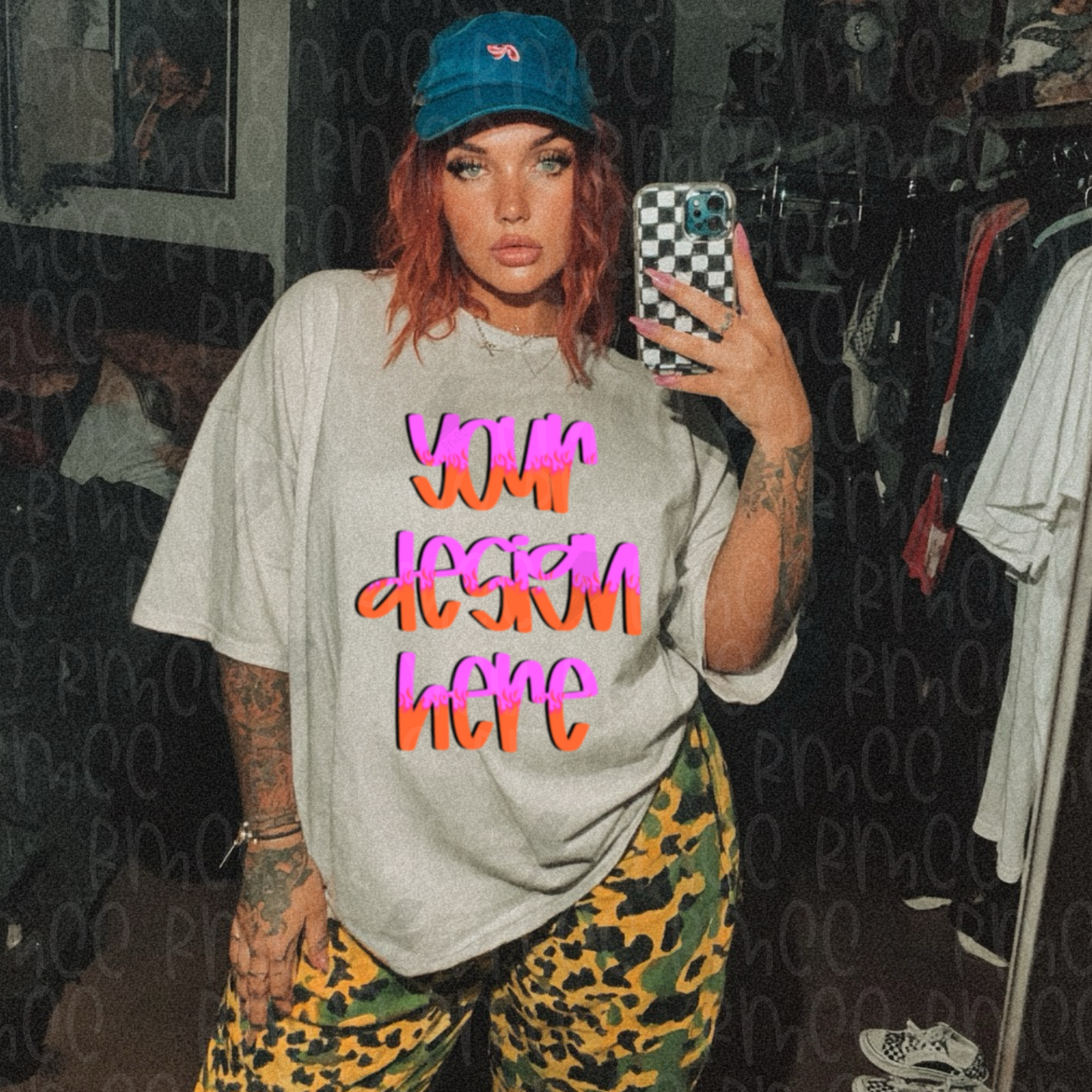 Mock Up | White T-shirt