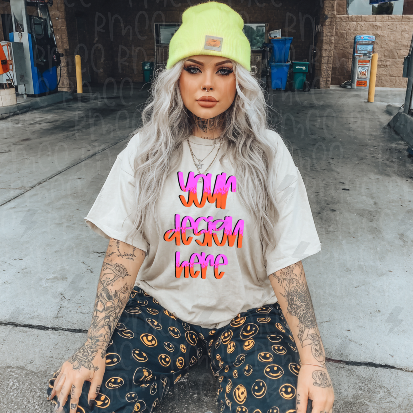 Mock Up | Sand T-shirt