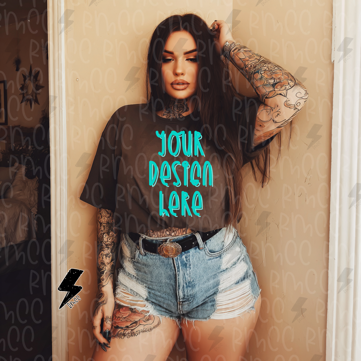 Mock Up | Brown or Espresso T-shirt