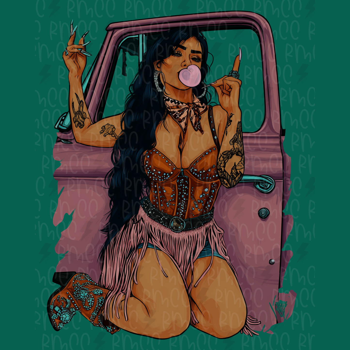 Hotwired Heartbreaker | PNG