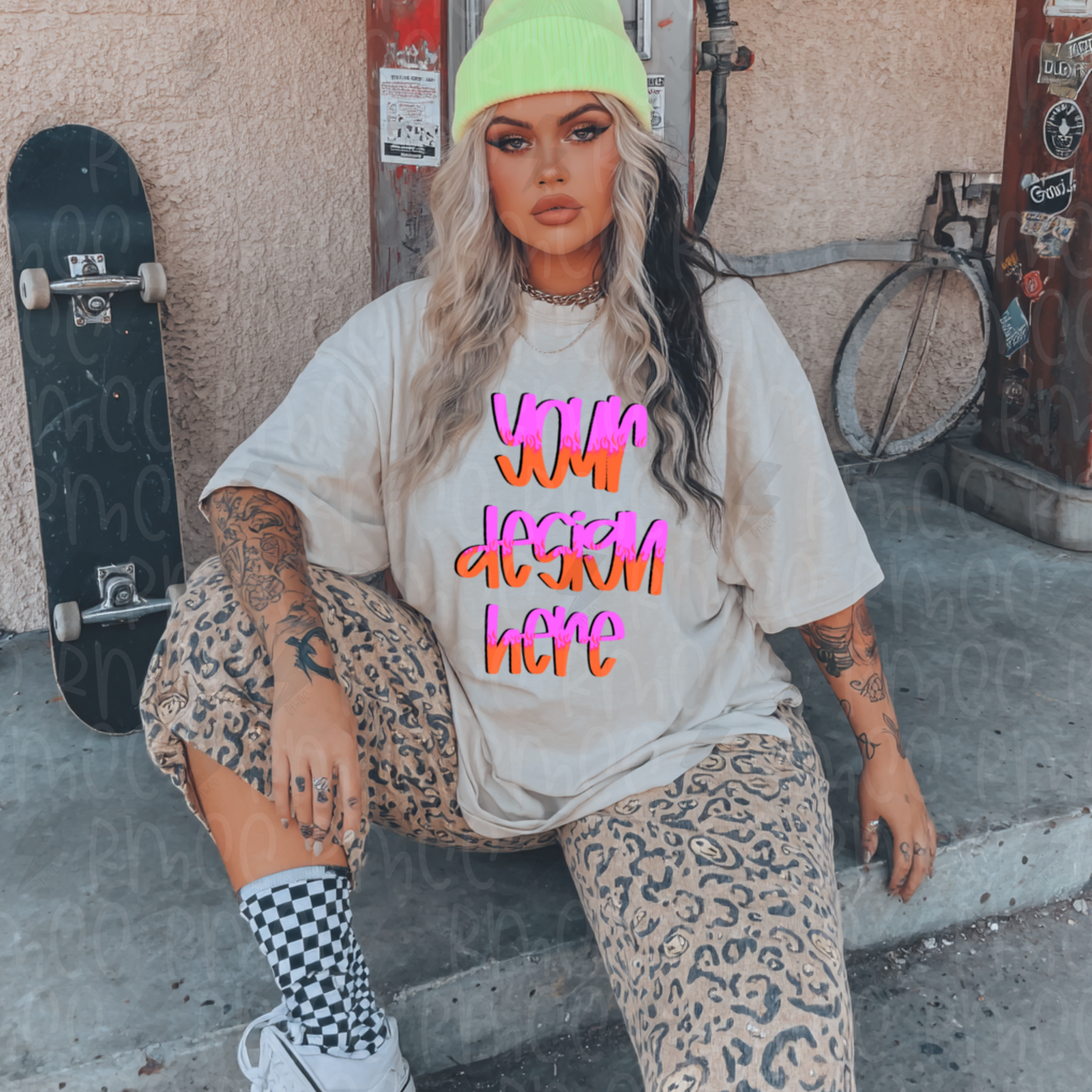 Mock Up | Sand T-shirt