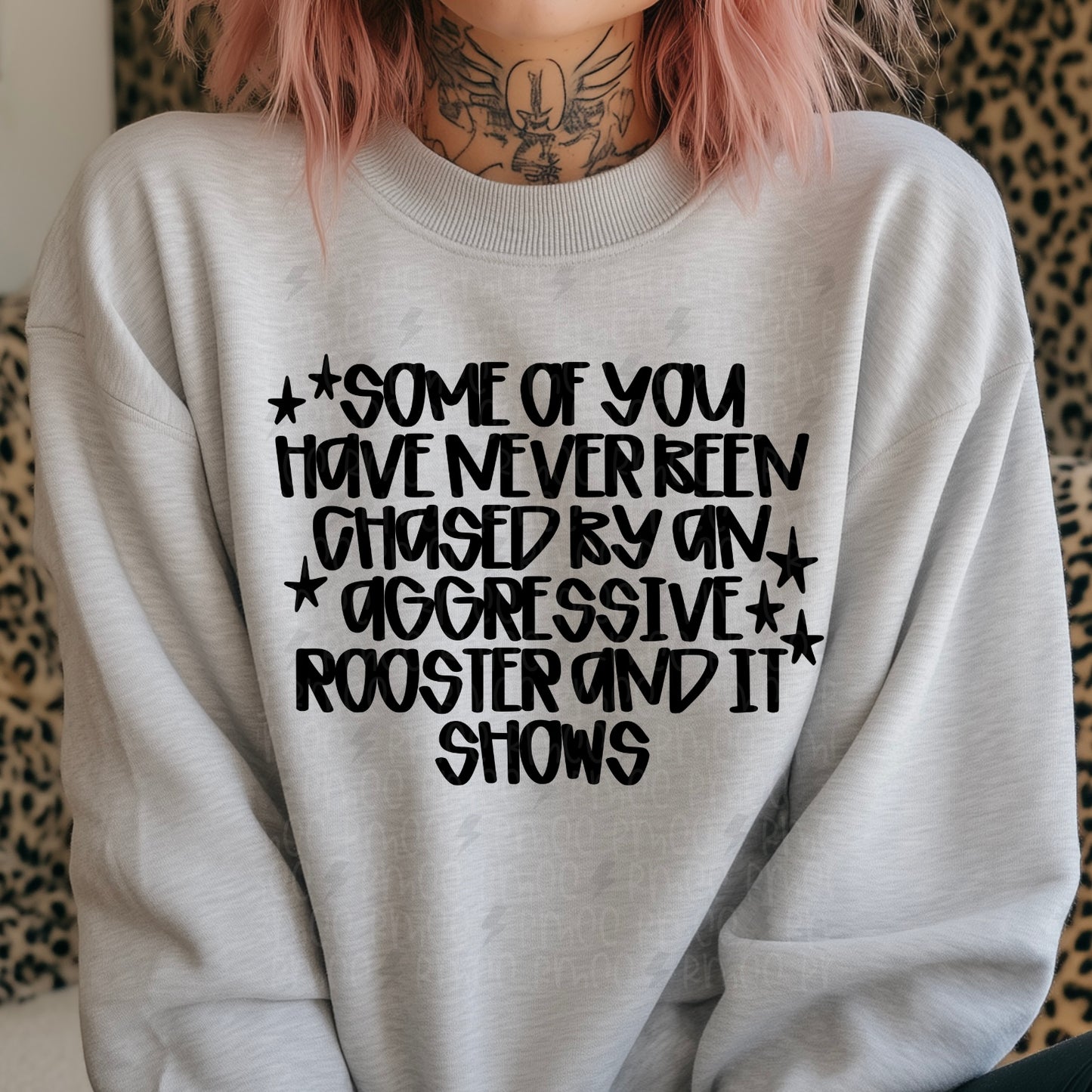 Chased by Rooster | PNG