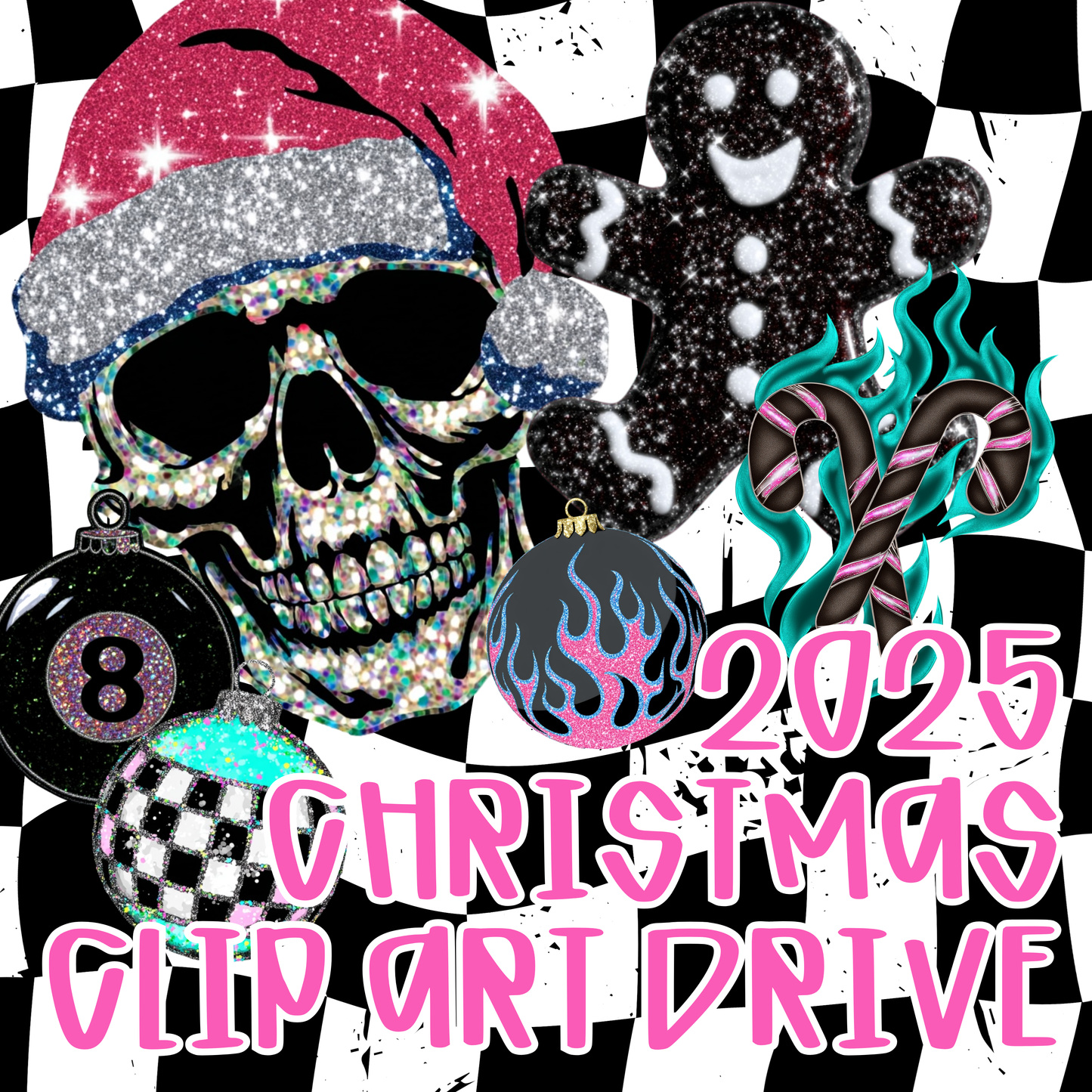2025 Christmas Clip Art Drive