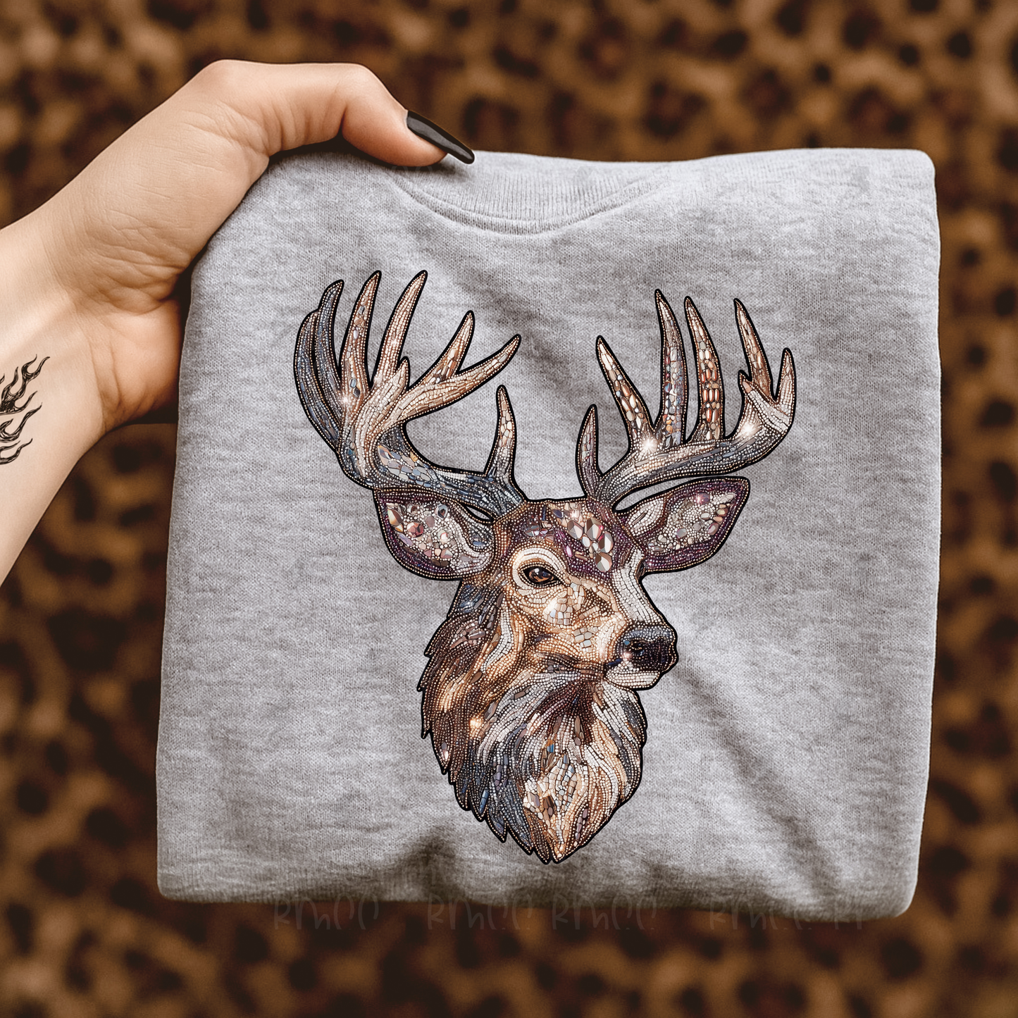 Rhinestone deer | PNG