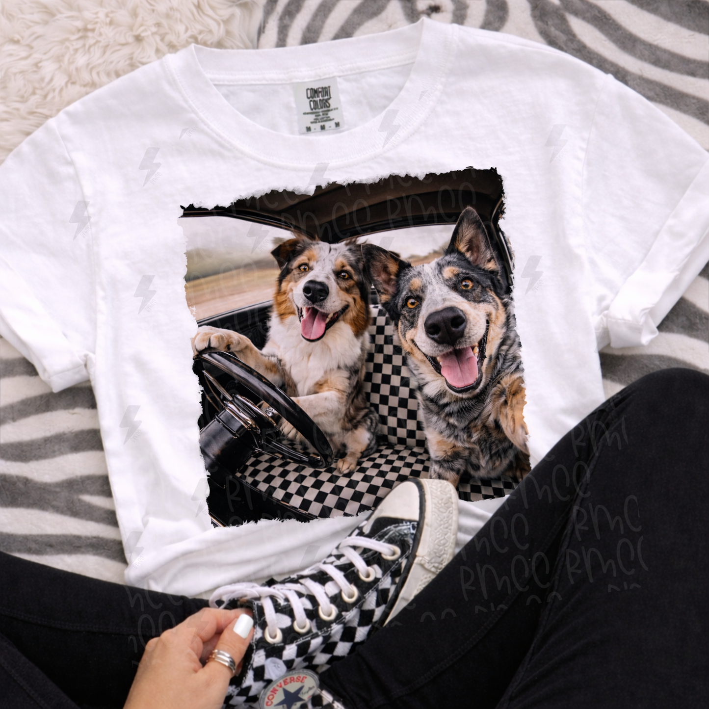 ride or die aussie + heeler | PNG