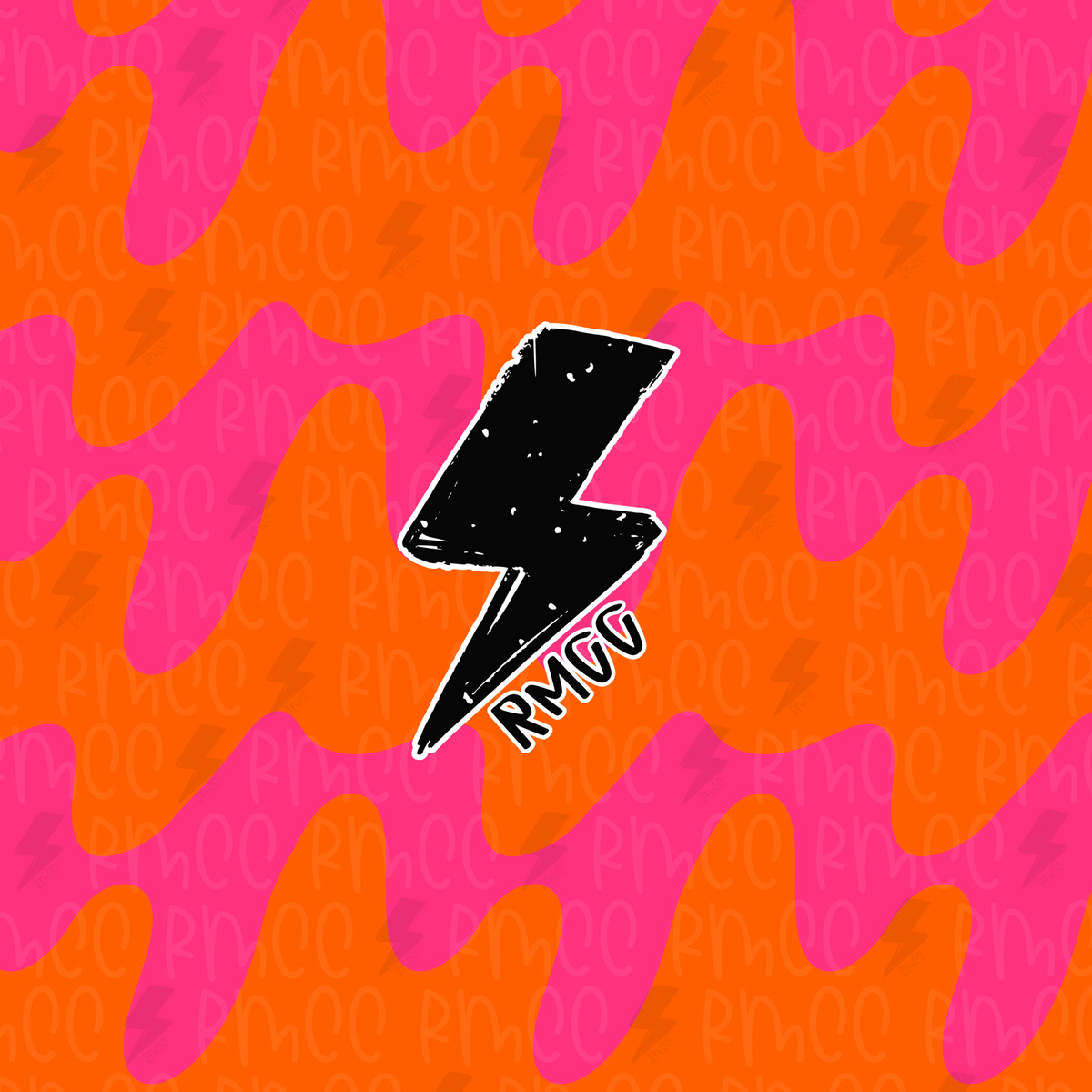 Neon waves | Seamless PNG