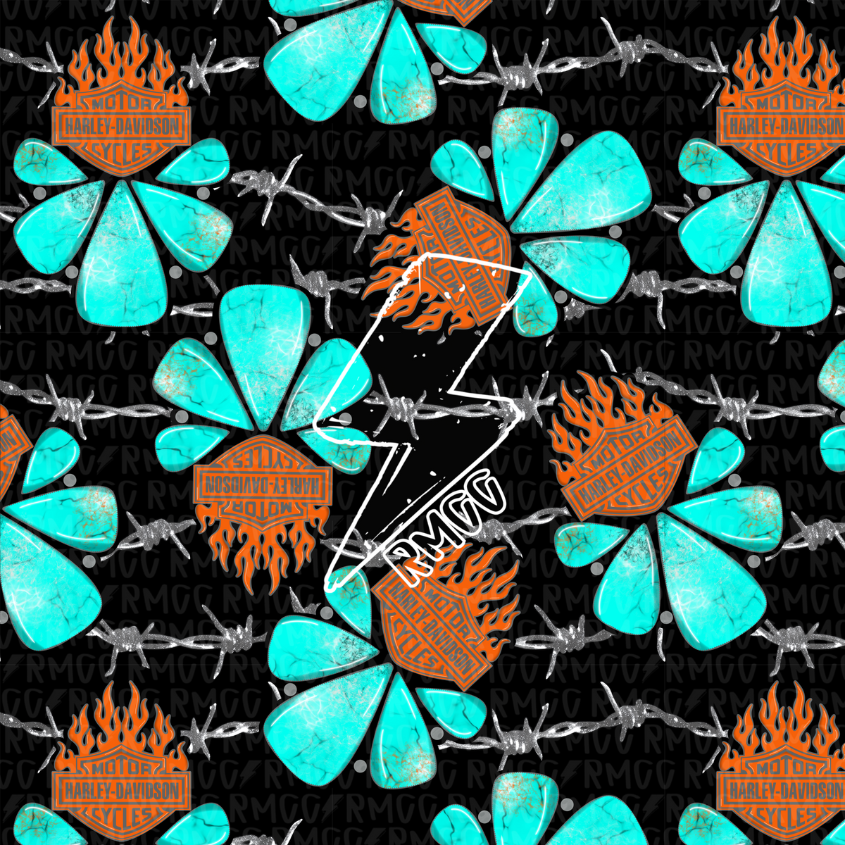Hd turquoise 2 versions | Seamless PNG