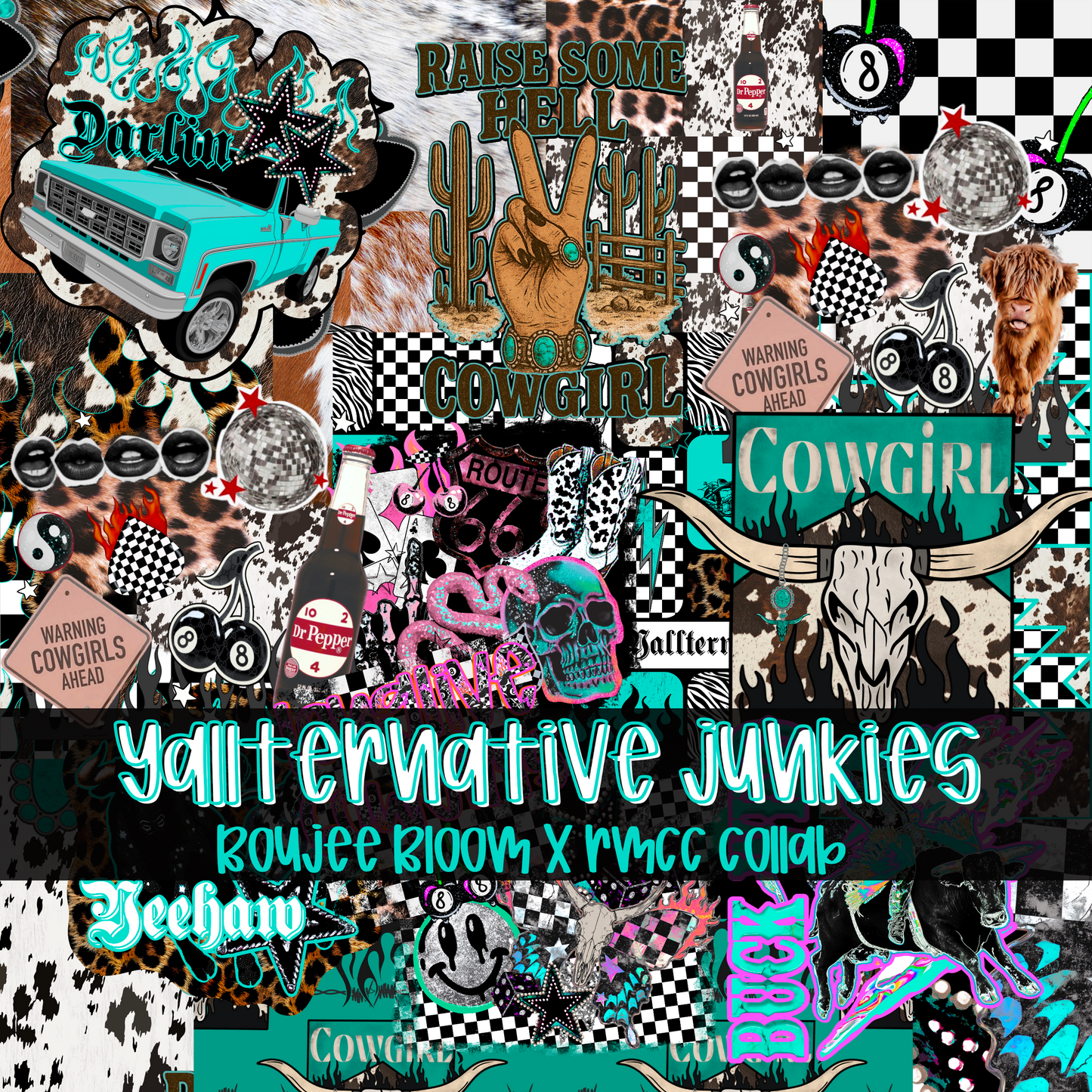 NO CODES! Yallternative Junkies Boujee Bloom x RMCC Collab | PNG