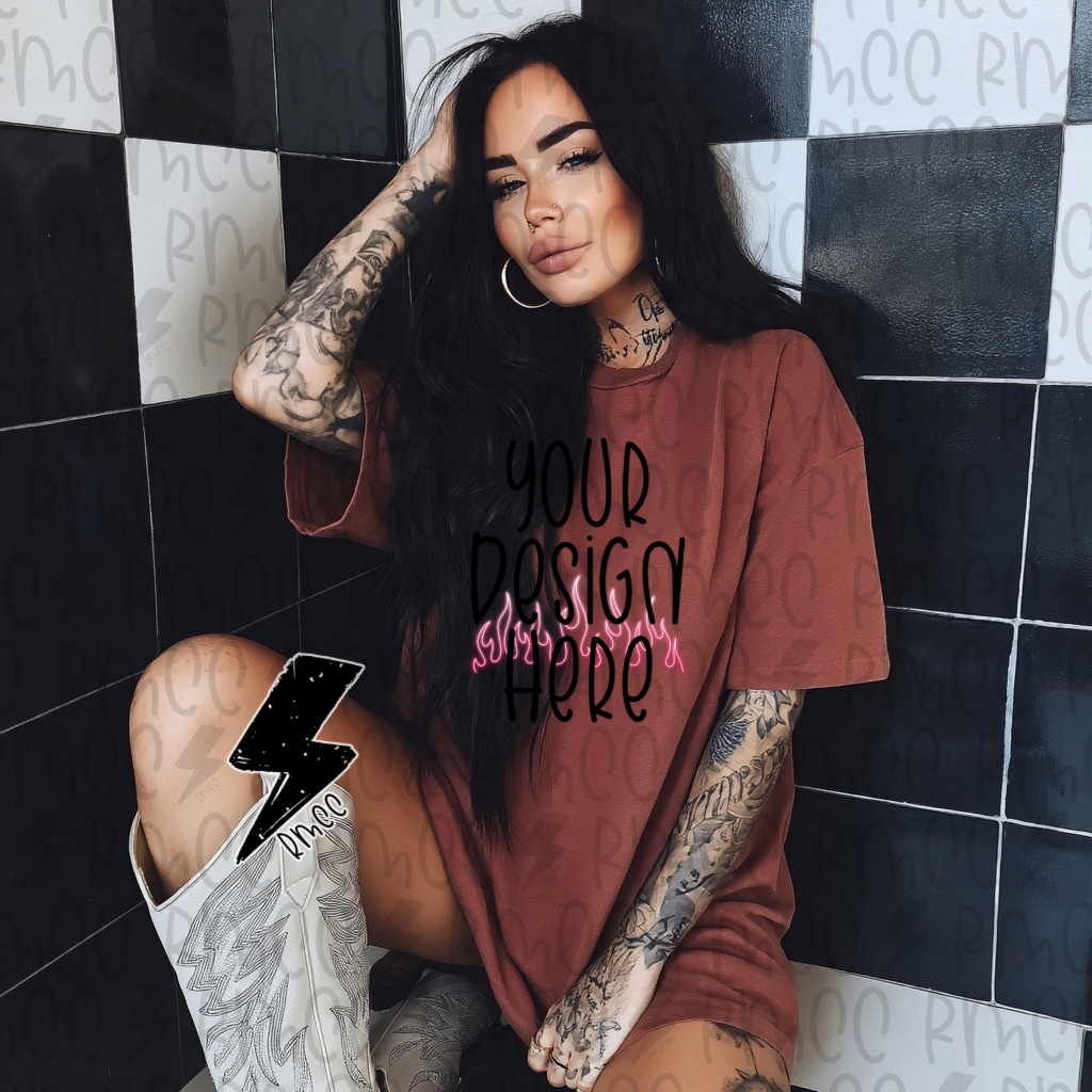 Mock Up | Brick T-shirt