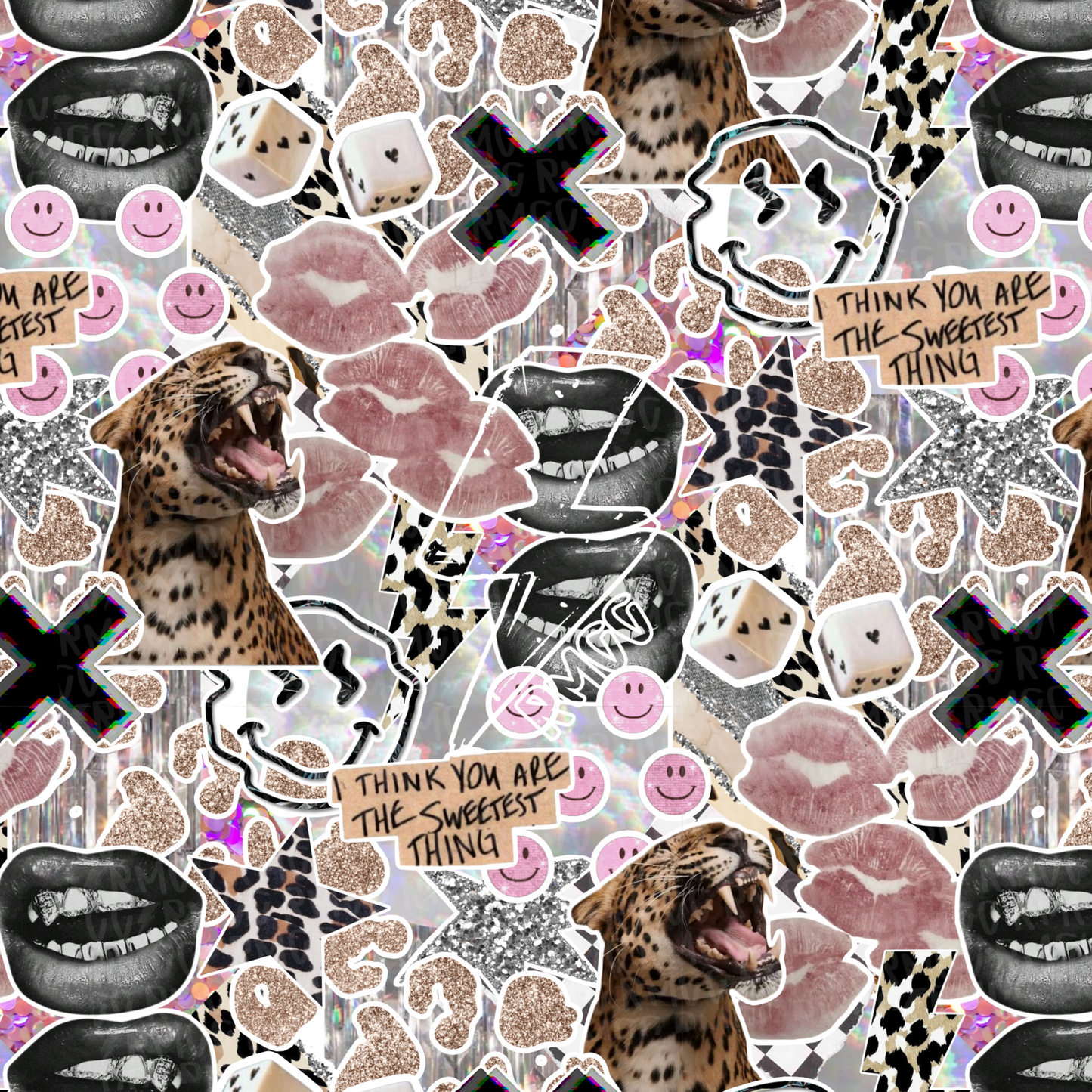 pretty toxic | Seamless PNG