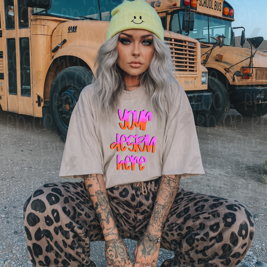 Mock Up | Sand T-shirt