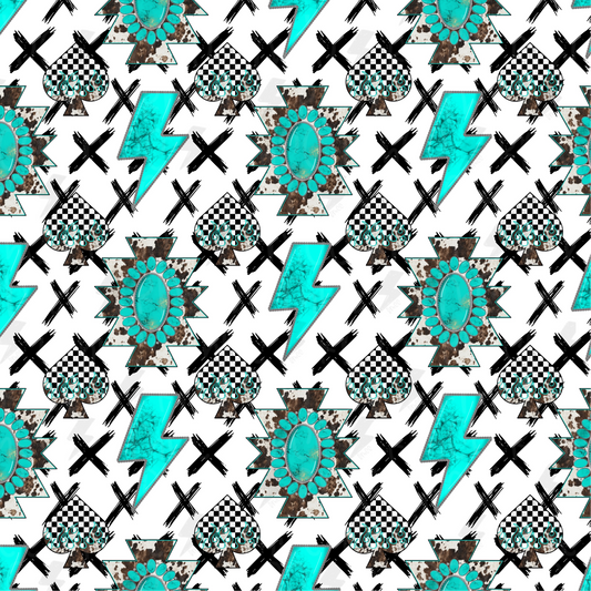 Rebel Spades | Seamless PNG