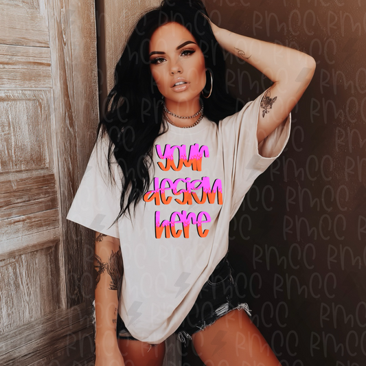 Mock Up | White T-shirt