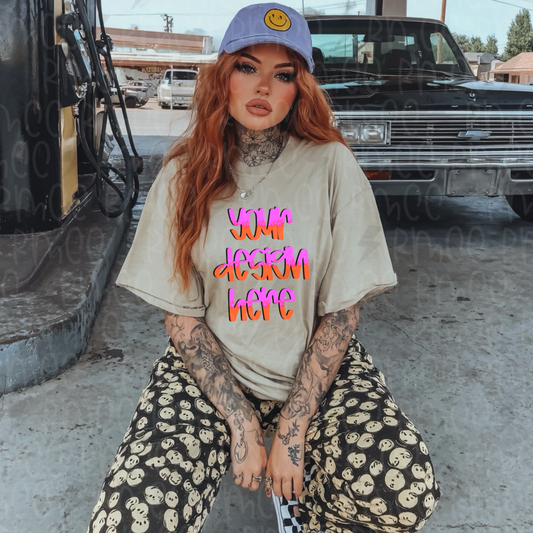 Mock Up | Sand T-shirt