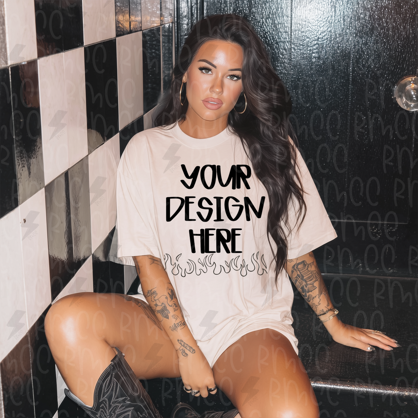 Mock Up | White T-shirt