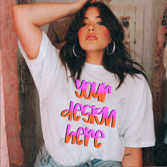 Mock Up | White T-shirt
