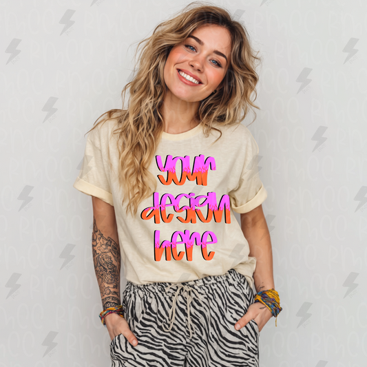 Mock Up | White T-shirt