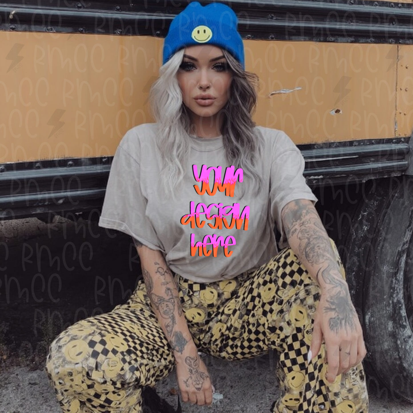 Mock Up | Sand T-shirt