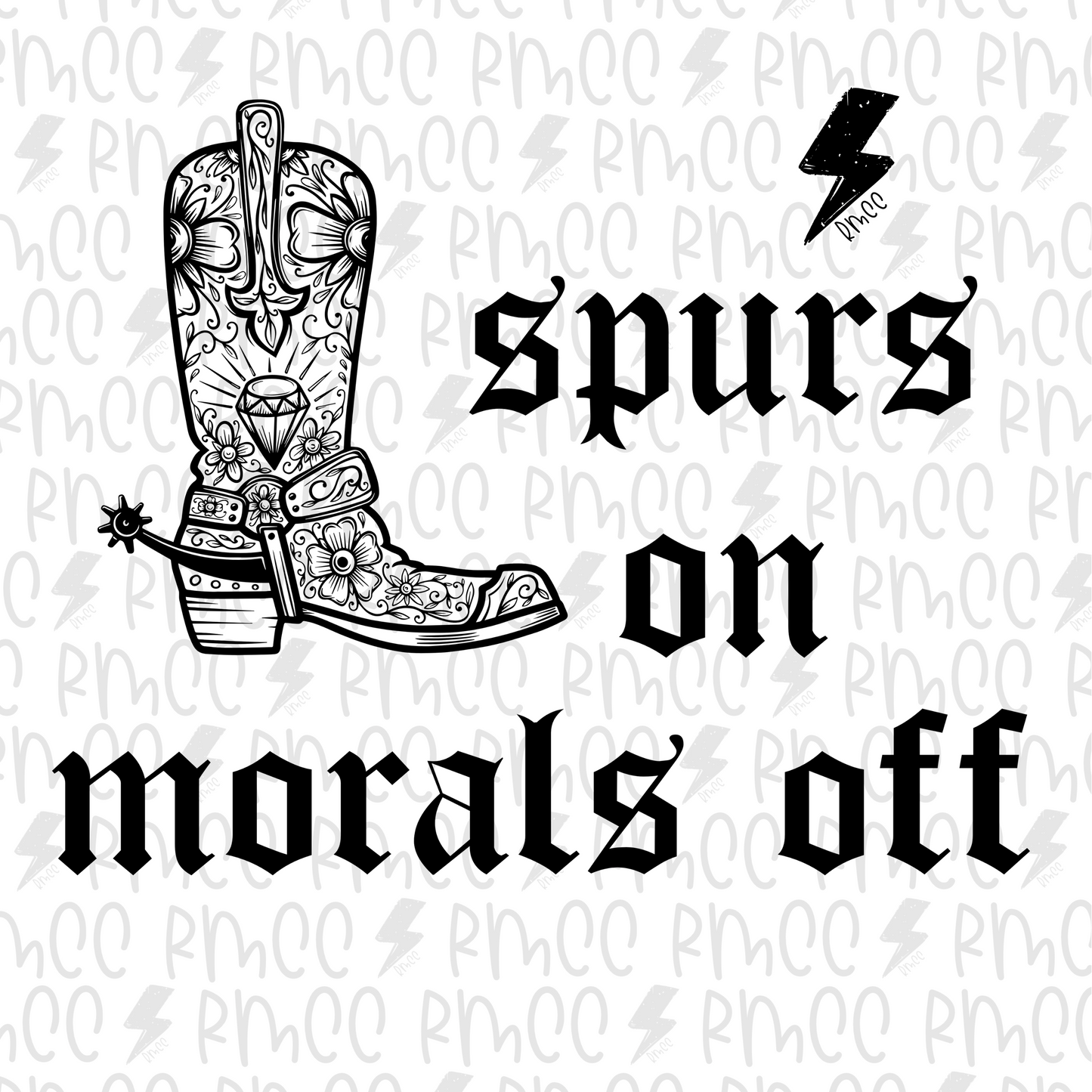Spurs On Morals Off| PNG