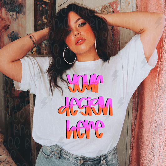 Mock Up | White T-shirt