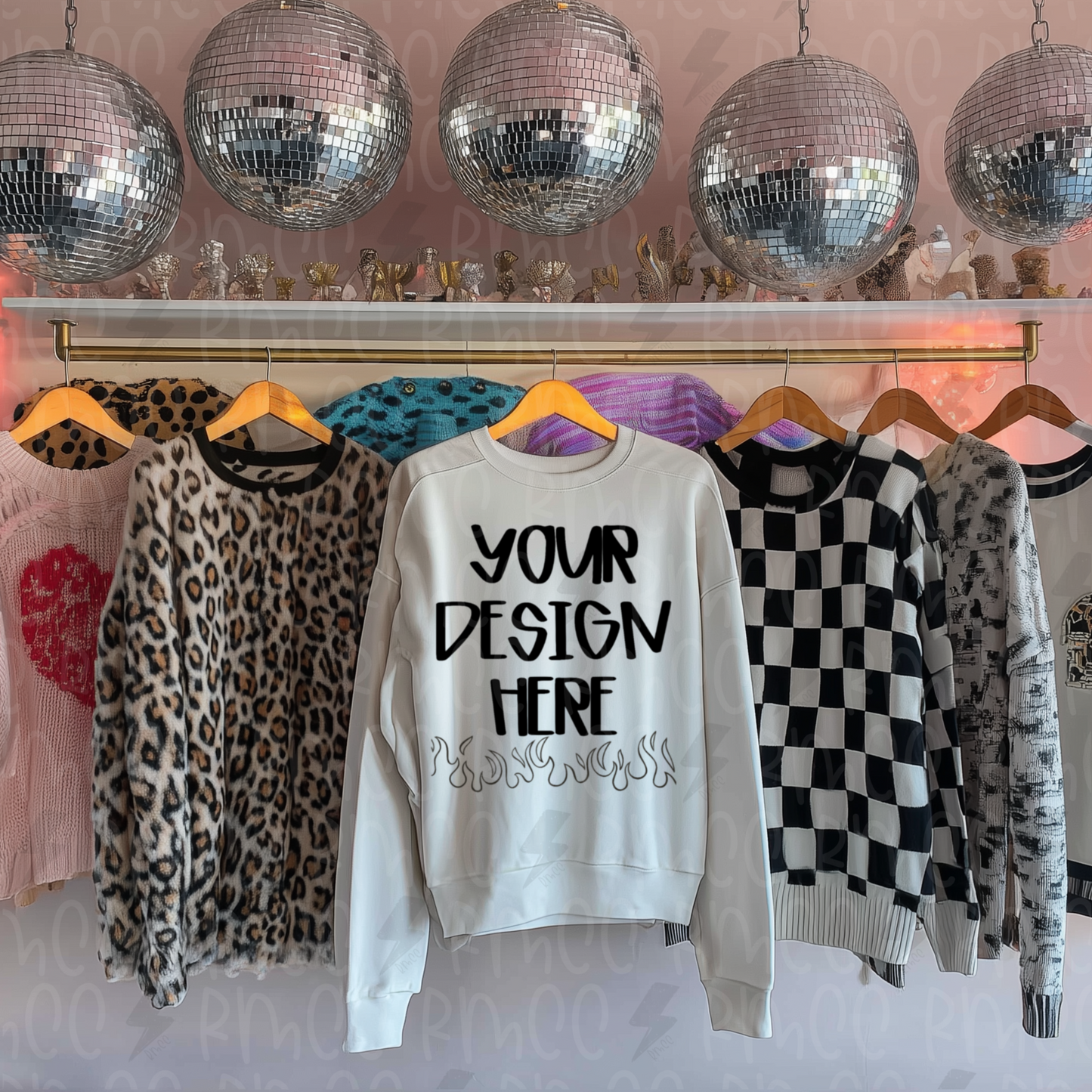 Mock Up | Gray Sweatshirt