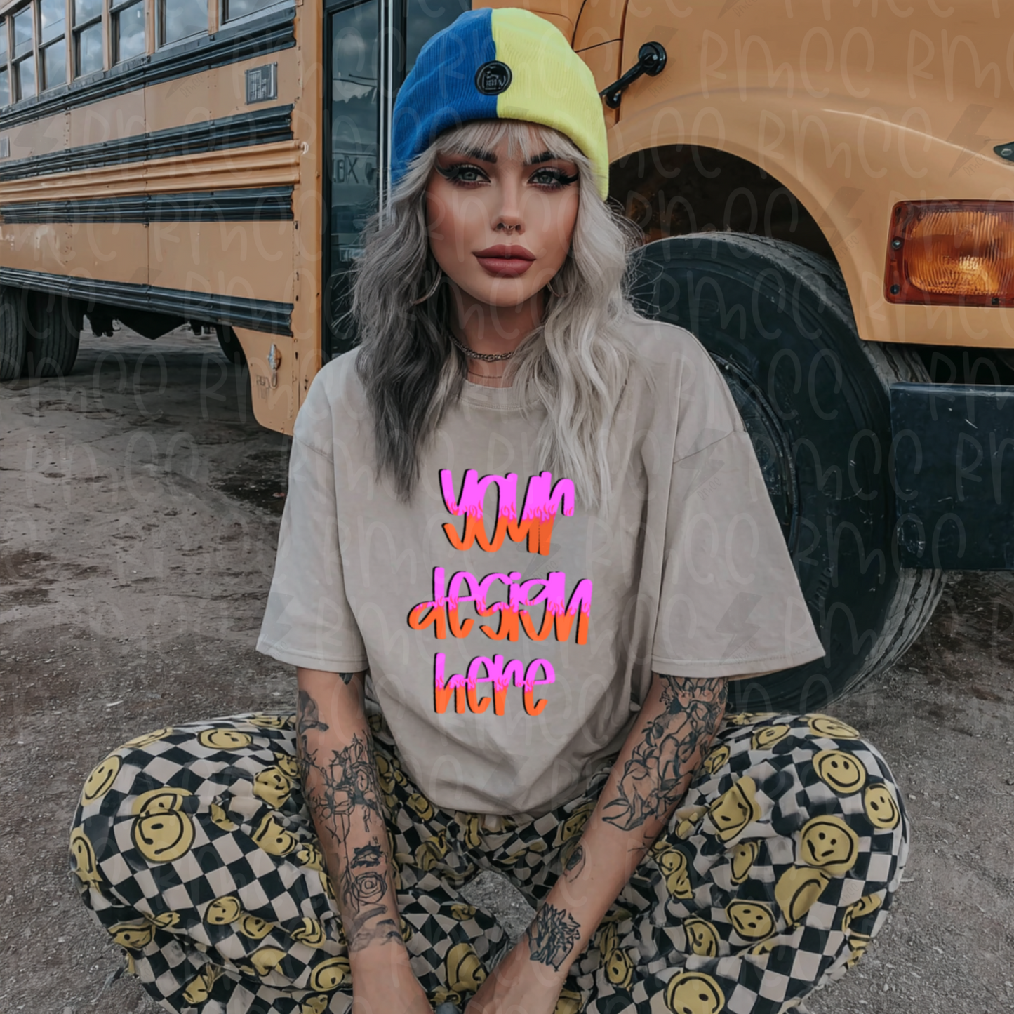 Mock Up | Sand T-shirt