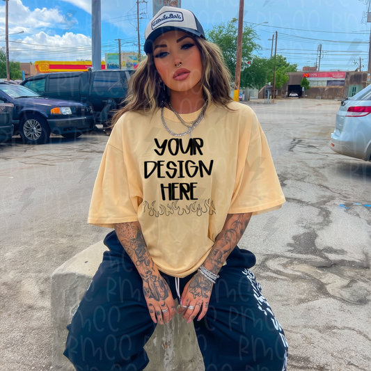 Mock Up | Butter T-shirt