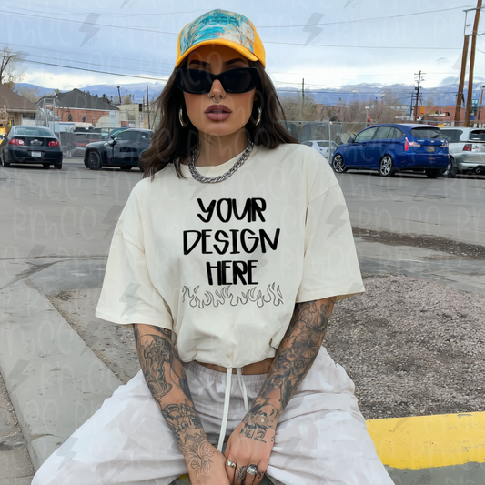 Mock Up | White T-shirt