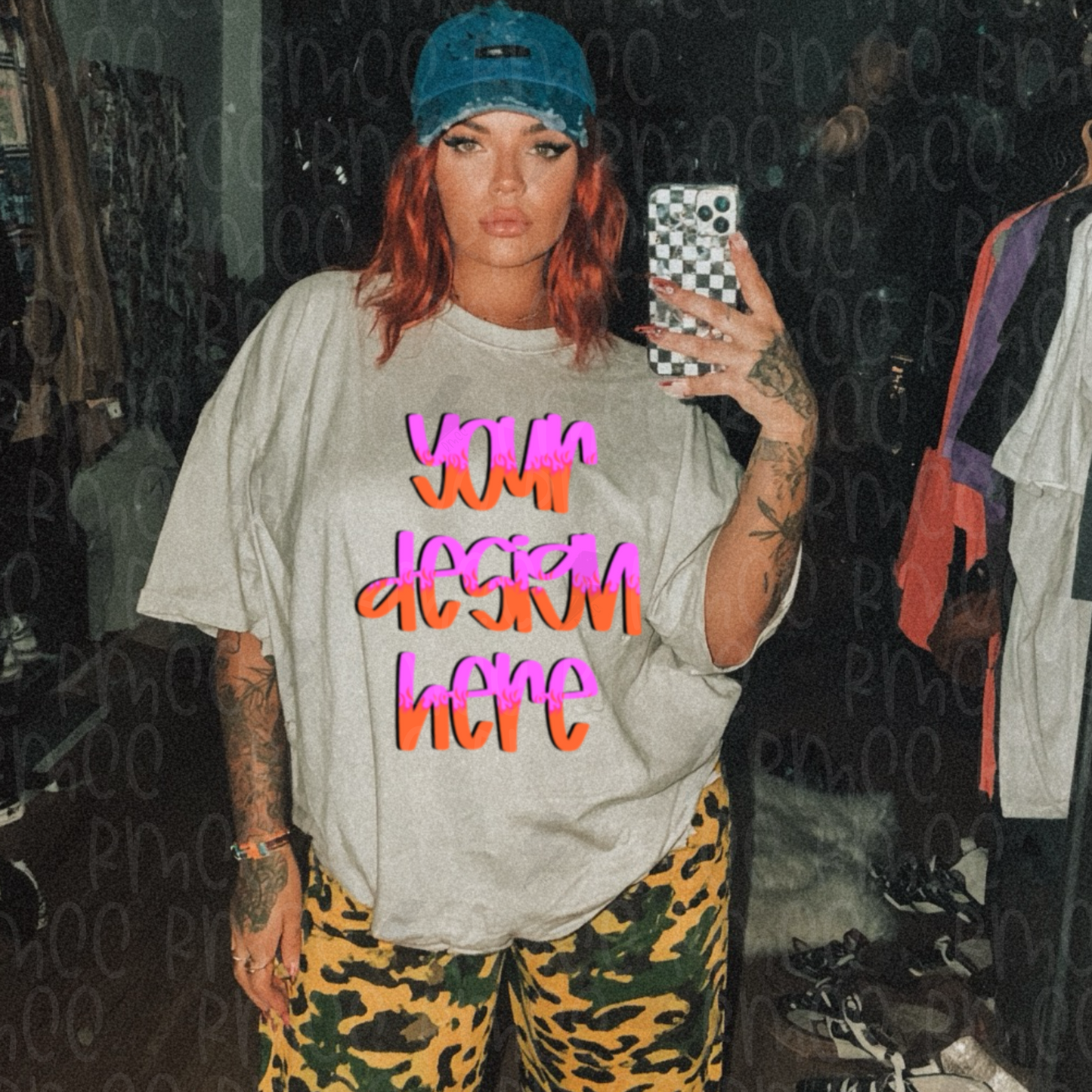 Mock Up | White T-shirt