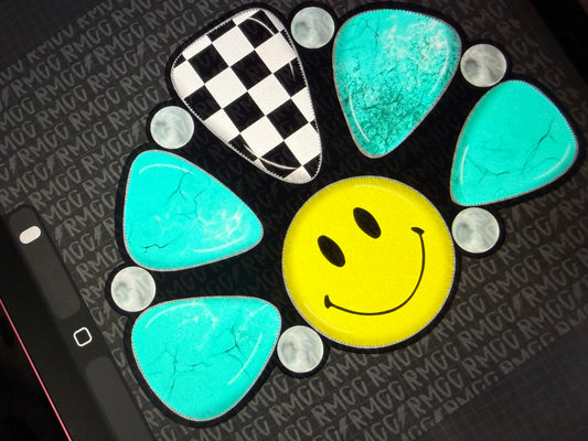 Smiley Turquoise | PNG | Commercial Clipart