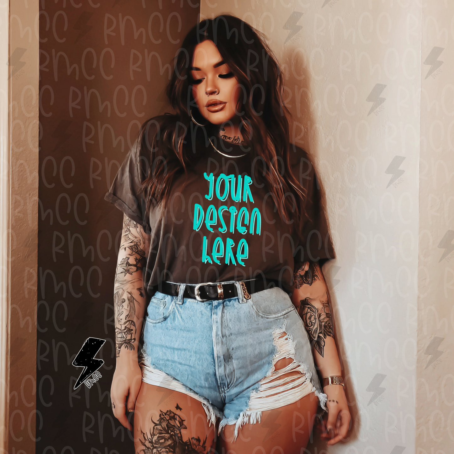 Mock Up | Brown or Espresso T-shirt