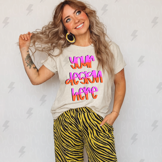Mock Up | White T-shirt