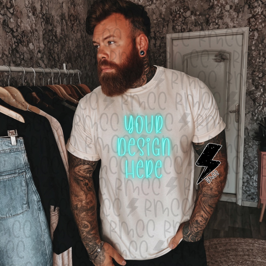 Mock Up | White T-shirt | Men’s