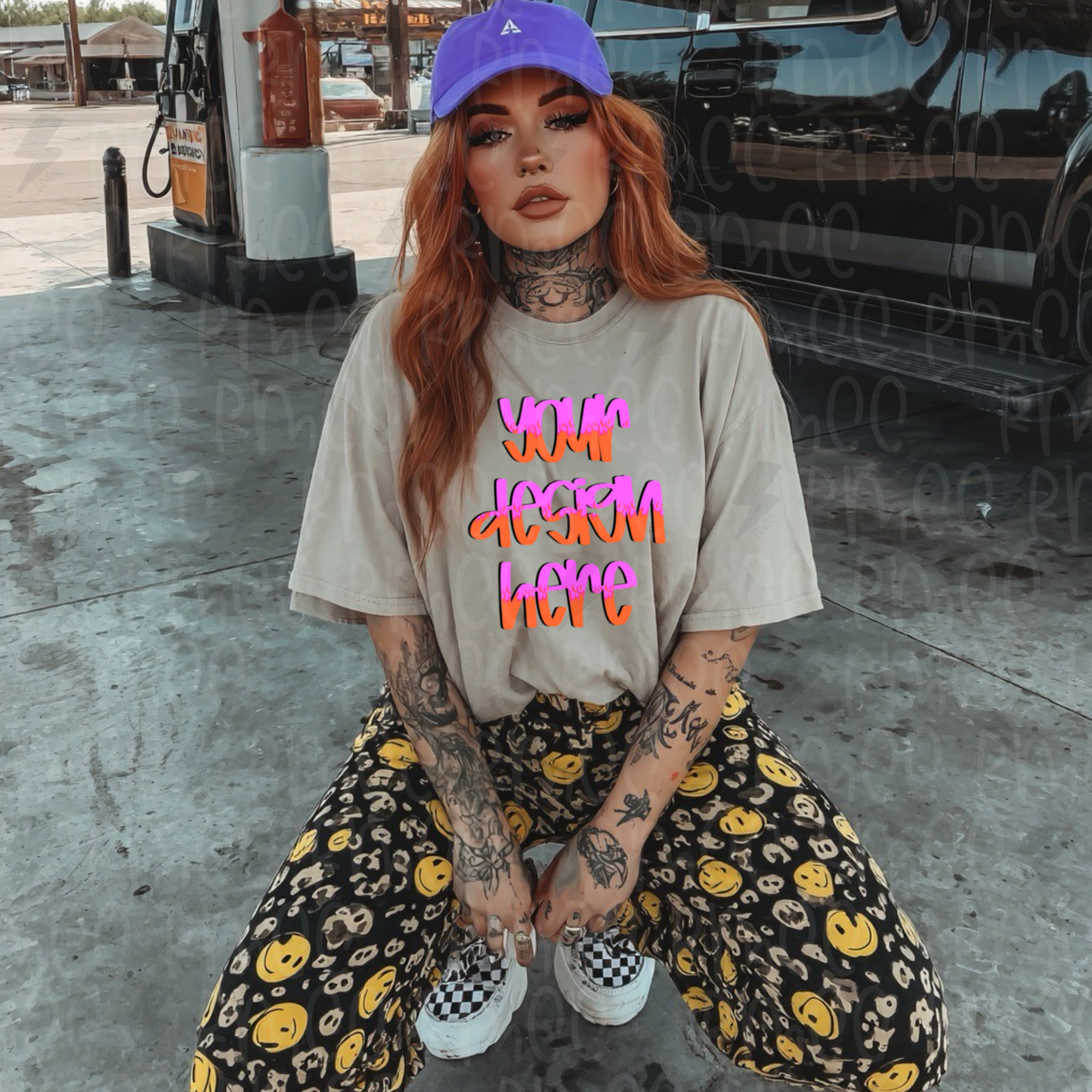 Mock Up | Sand T-shirt