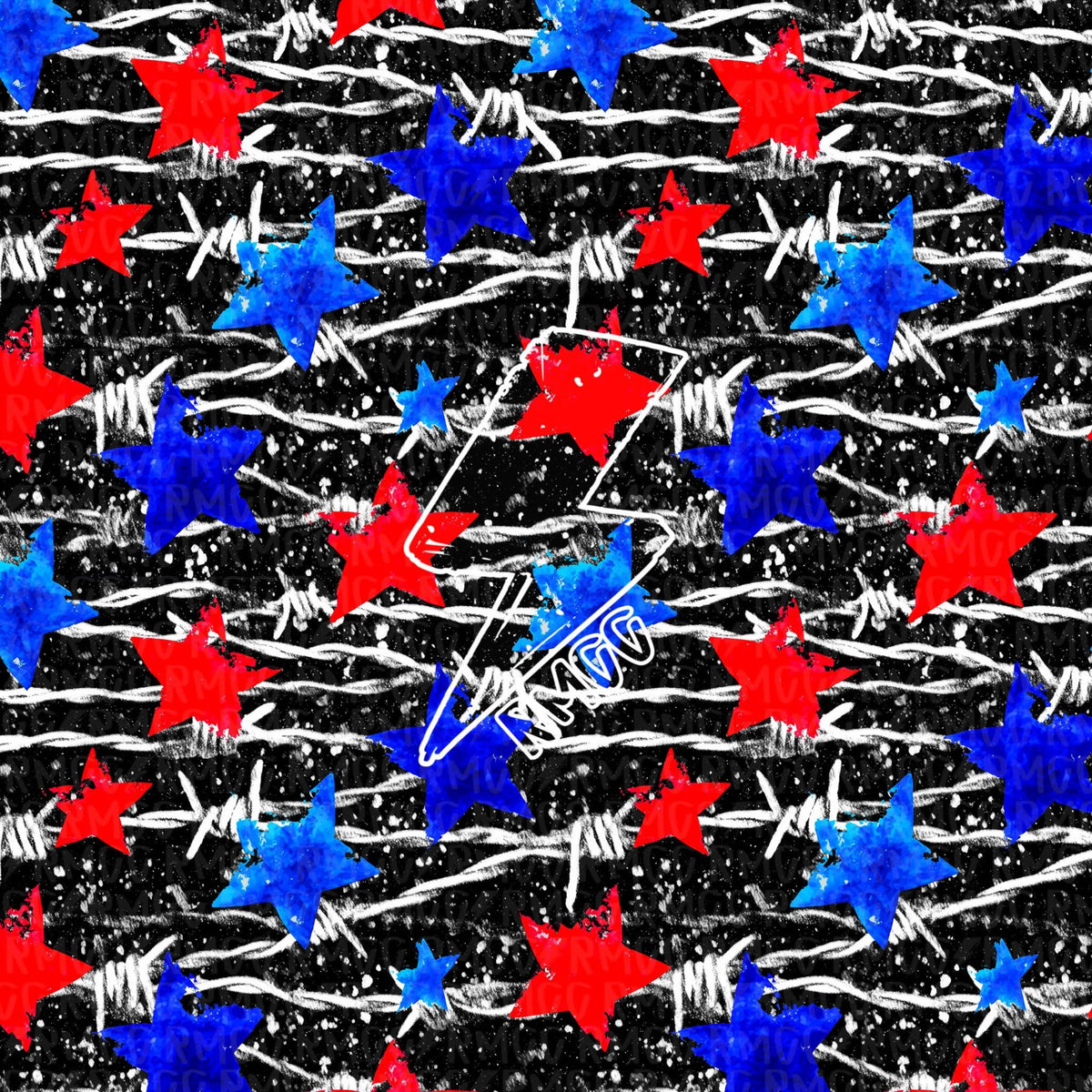american chaos collab SEAMLESS | LJD x RDD x RMCC