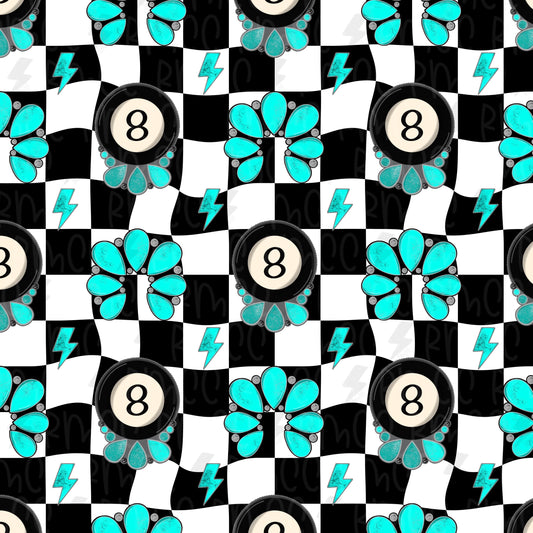 Checkered 8 | Seamless PNG