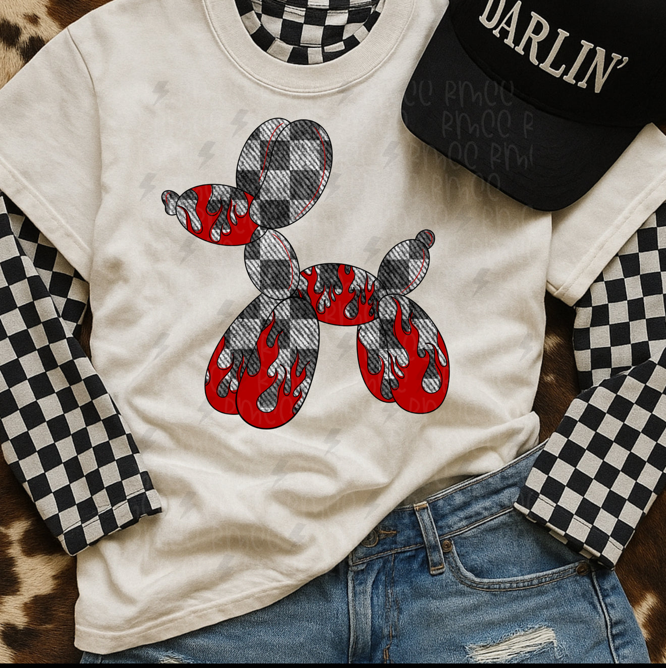 Red balloon dog | PNG