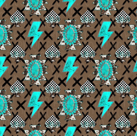 Outlaw Spades | Seamless PNG