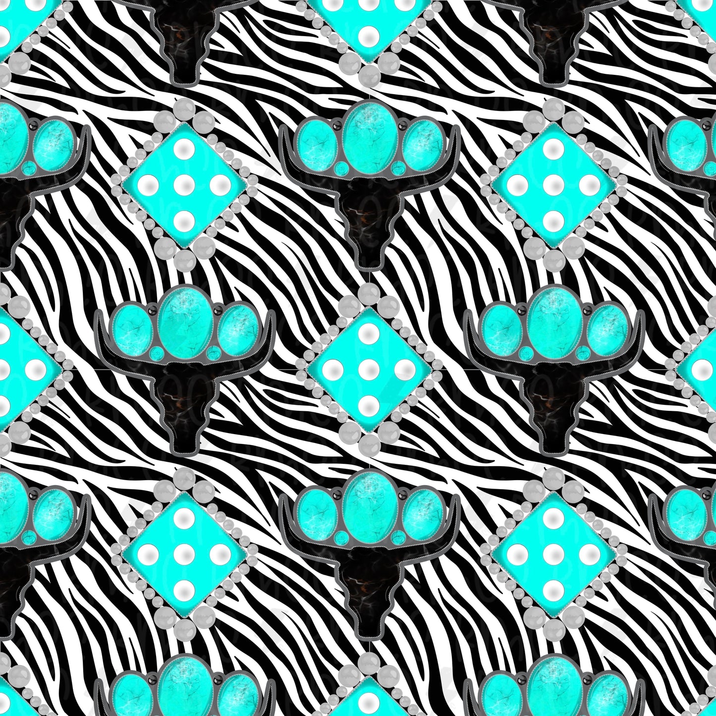 Dice Rodeo | Seamless PNG