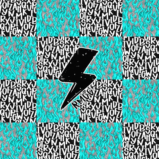 Alpha + Flame | Seamless PNG