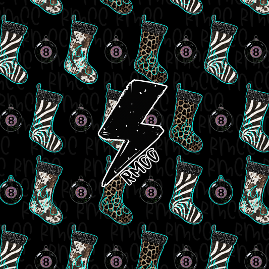 Stockin’ Ain’t Easy | Christmas | Seamless PNG