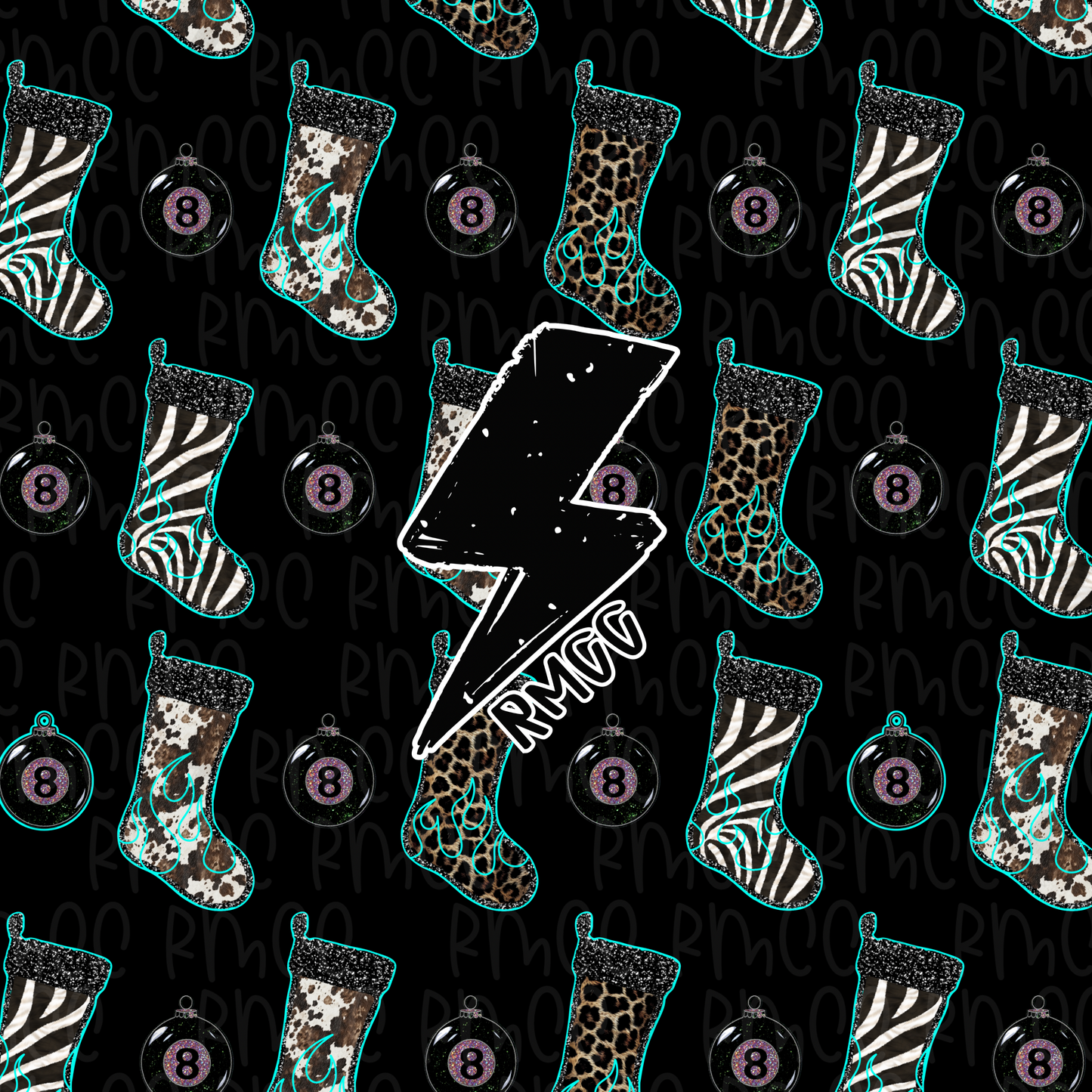 Stockin’ Ain’t Easy | Christmas | Seamless PNG