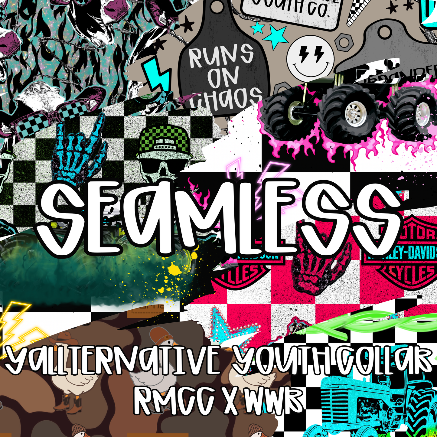 NO CODES! Seamless Only | Yallternative Youth RMCC X WWB Collab | SEAMLESS | PNG